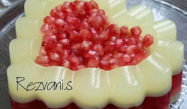 طرز تهیه ژله بستنی با عکس