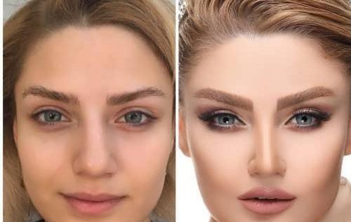 عکس قبل آرایش عروس