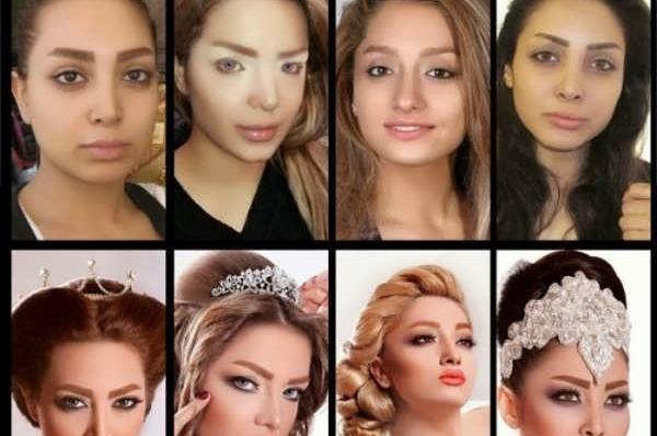 عکس قبل آرایش عروس