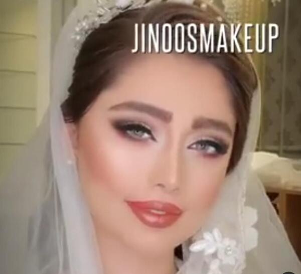عکس قبل آرایش عروس