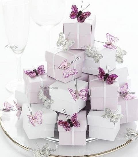 عکس ایده هایی برای گیفت عروسی