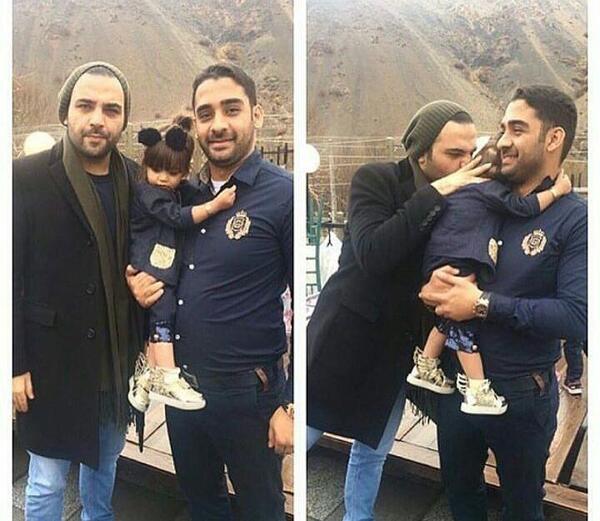 عکس خواهر و برادر احسان علیخانی