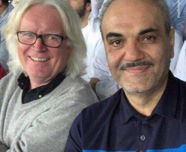عکس جواد خیابانی با خانواده