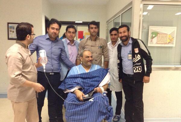 عکس جواد خیابانی با خانواده