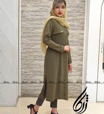 عکس مدل مانتو جدید عیدانه