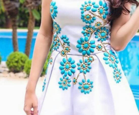 عکس ایده برای تزیین لباس مجلسی