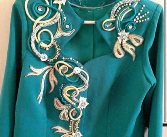 عکس ایده برای تزیین لباس مجلسی