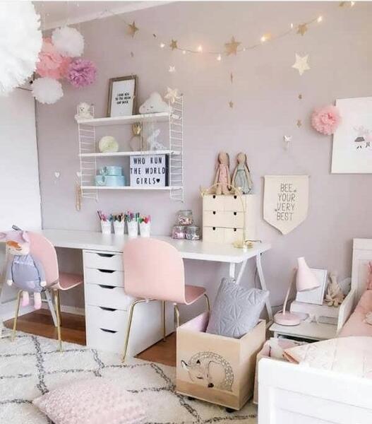 عکس چند ایده برای اتاق دخترانه