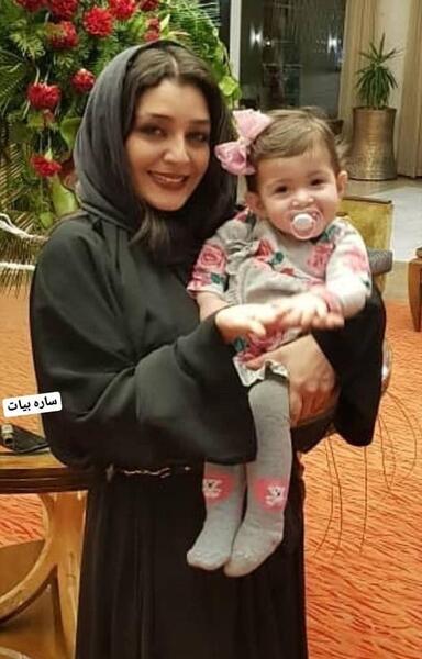 عکس بارداری ساره بیات