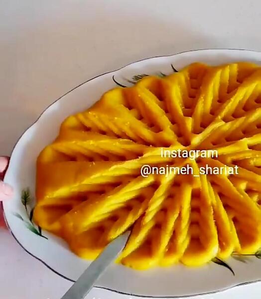 عکس دیس حلوا