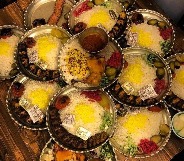 عکس ظروف مسی غذا
