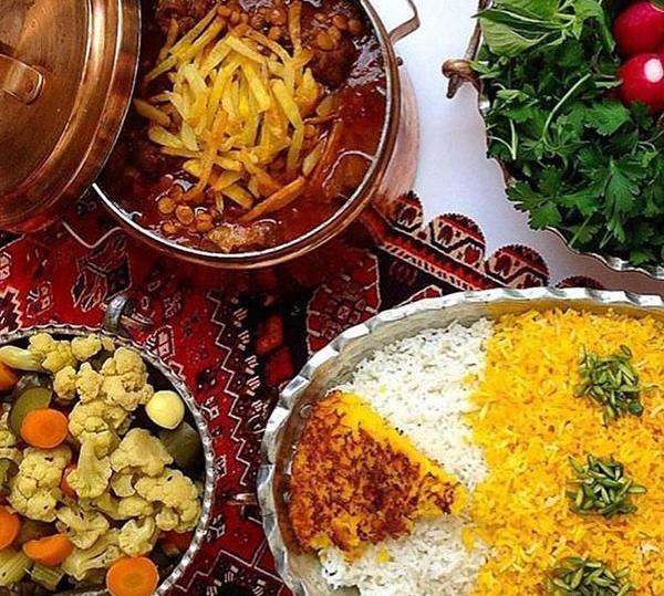 عکس ظروف مسی غذا