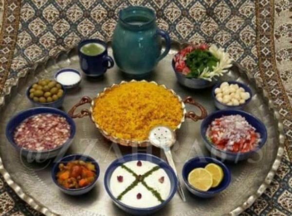 عکس ظروف مسی غذا