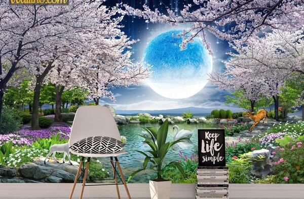 عکس تصاویر زیبای طبیعت سه بعدی