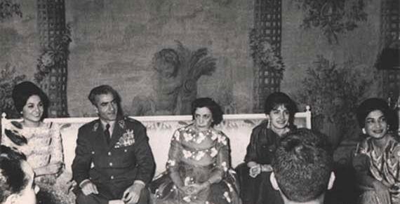عکس با حجاب شهناز پهلوی