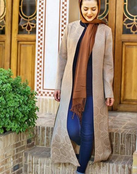 عکس مانتوهای جدید جلو باز