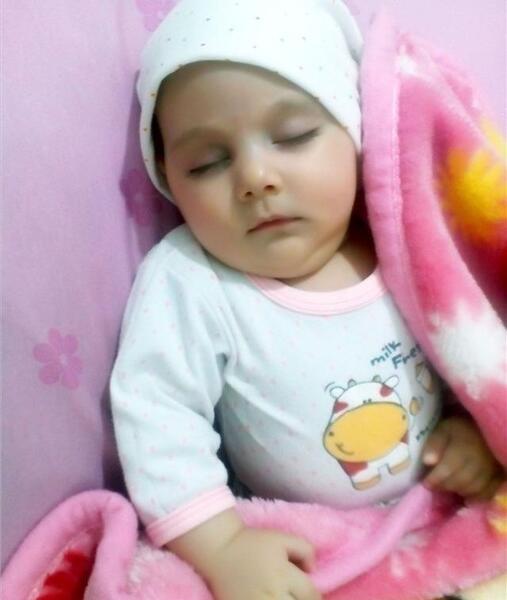 عکس نوزاد دختر دو ماهه