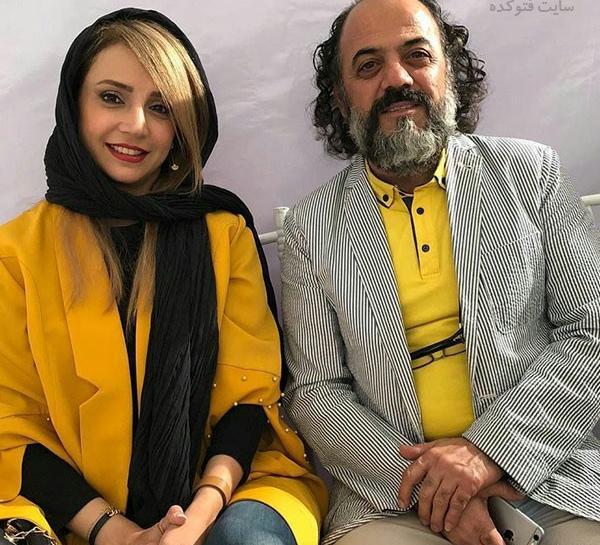 عکس جواد افشار و همسرش