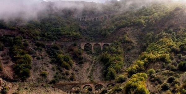 عکس هوایی پل ورسک