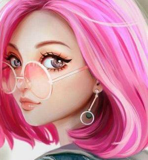 عکس کیوت دخترونه صورتی