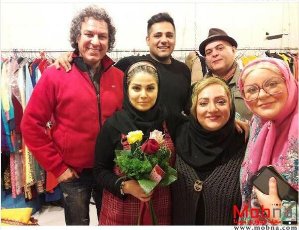 عکس سحر گوران و برادرش
