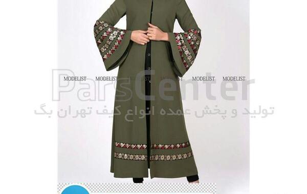 عکس مانتو جلو باز گشاد