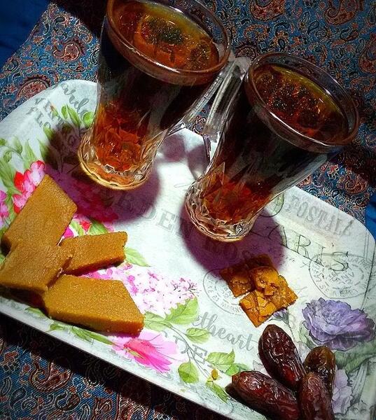 عکس چایی دونفره
