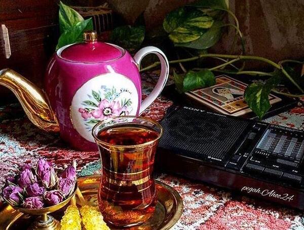 عکس چایی دونفره