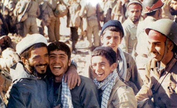 عکس لبخند رزمندگان