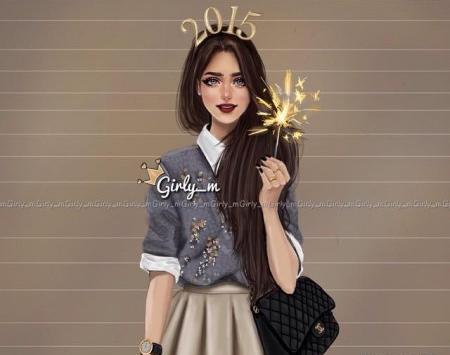 عکس دخترانه فانتزی و لاکچری