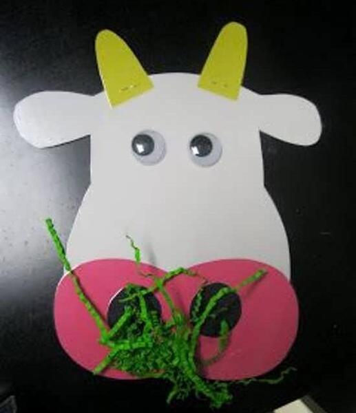 عکس ایده کاردستی گاو