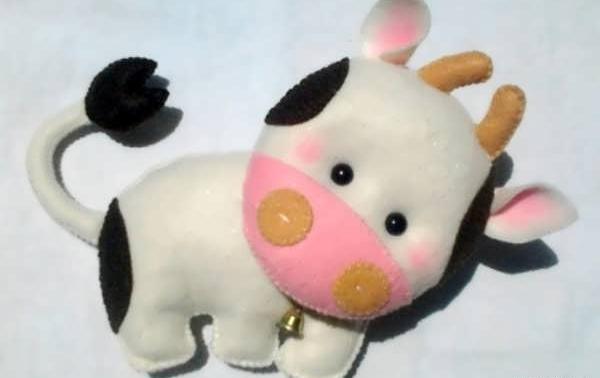عکس ایده کاردستی گاو