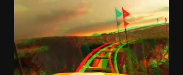 عکس سه بعدی قرمز