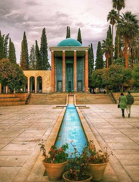 عکس قبر سعدی