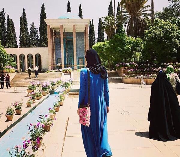 عکس قبر سعدی
