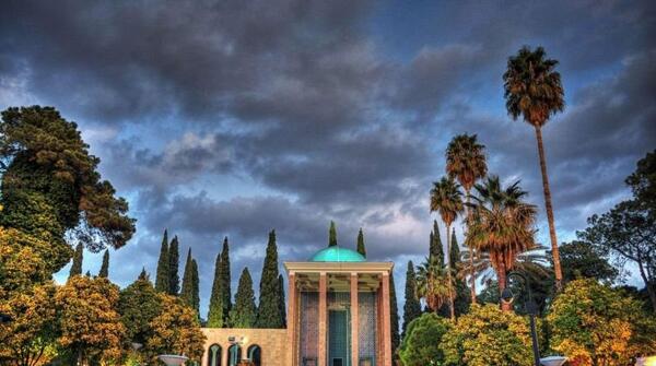عکس قبر سعدی