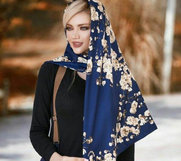 عکس دختر برای پروفایل با روسری