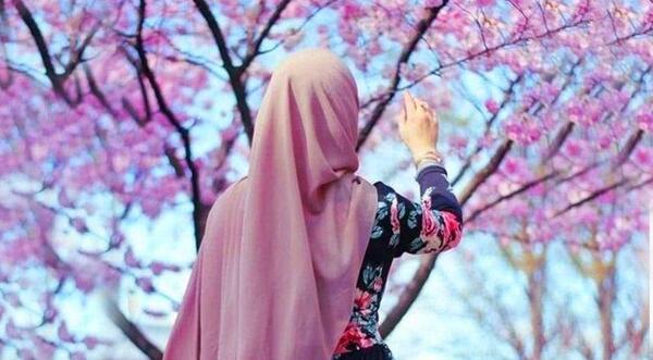 عکس دختر برای پروفایل با روسری
