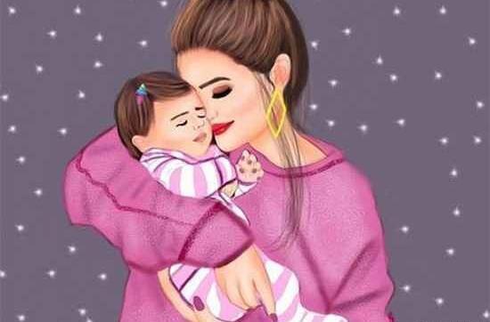 عکس قشنگ مادر دختری
