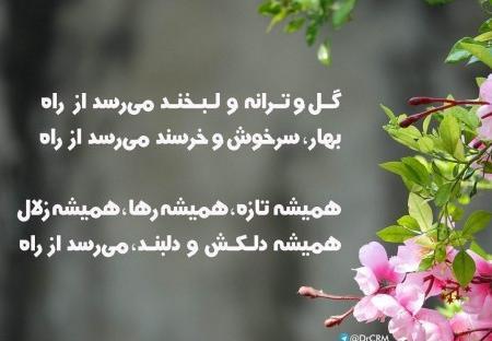 عکس نوشته بهار و سال نو