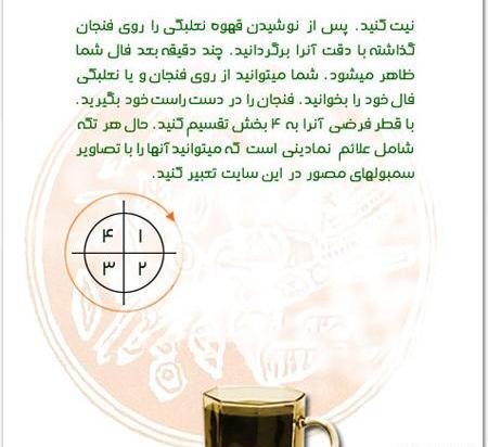 عکس گل لاله در فال قهوه