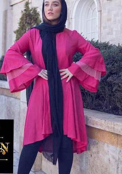 عکس مانتو جلو باز دخترانه جدید