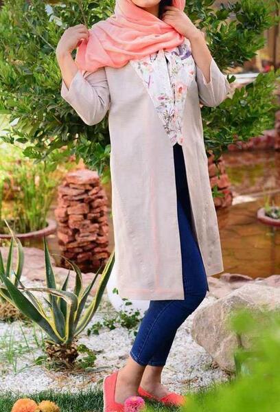 عکس مانتو جلو باز دخترانه جدید