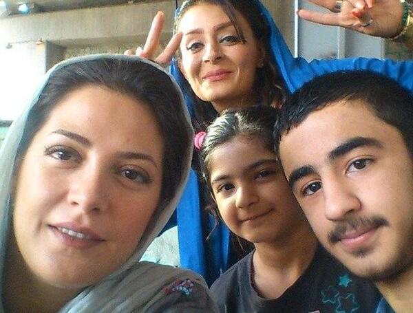 عکس خانواده طناز طباطبایی