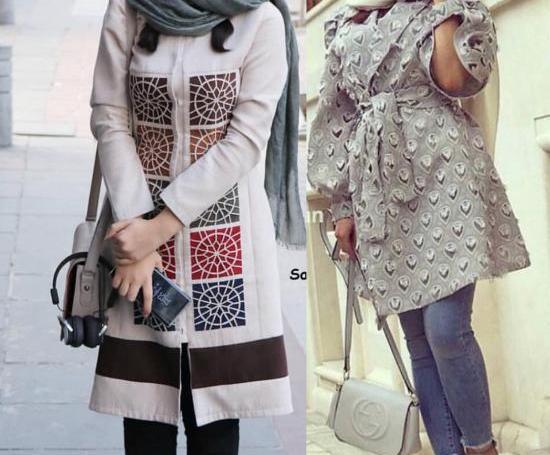 عکس مدل مانتو دخترانه شیک مجلسی