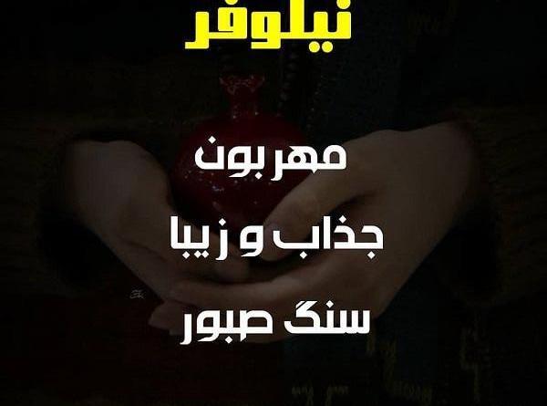 عکس نوشته های نیلوفر