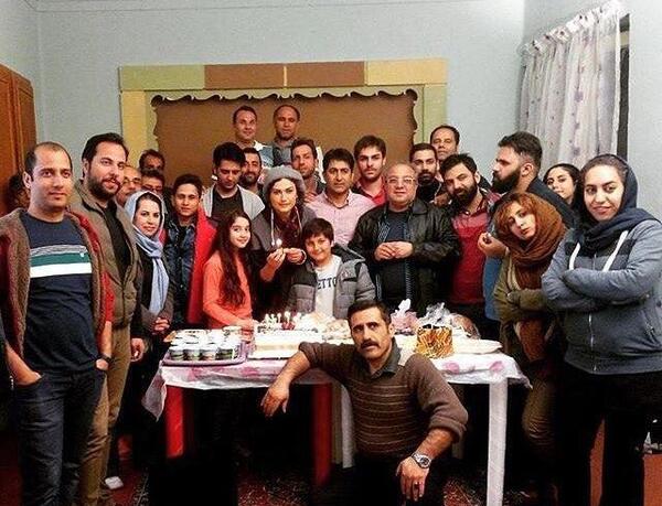 عکس پریا و کیوان در فیلم پریا