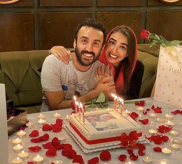 عکسهای پویا گنجی و همسرش