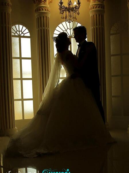 عکس دونفره عاشقانه عروسی