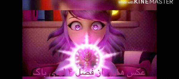 عکس لیدی باگ با ماسک